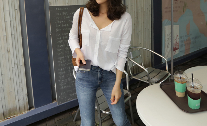 Women Jeans Pants Ash Blue Boots Cut Span Jeans Co